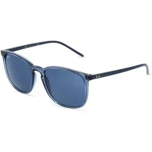 Luxottica Fashion Brillen Vertriebs GmbH Ray-Ban RB 4387 Herren-Sonnenbrille Vollrand Quadratisch Kunststoff-Gestell, Blau