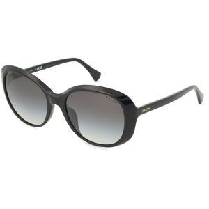 Luxottica Fashion Brillen Vertriebs GmbH Ralph 0RA5335U Damen-Sonnenbrille Vollrand Rund Acetat-Gestell, Schwarz