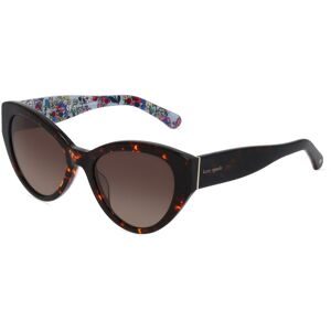 Safilo GmbH Kate Spade PAISLEIGH/S Damen-Sonnenbrille Vollrand Butterfly Acetat-Gestell, Havanna
