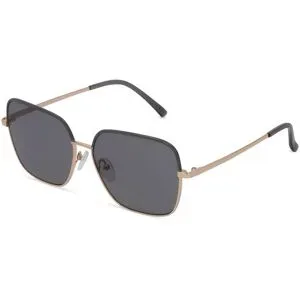 Wenzhou Bada Optical Co. , LTD Fielmann BD 480 SUN FA Damen-Sonnenbrille Vollrand Quadratisch Edelstahl-Gestell, Gold
