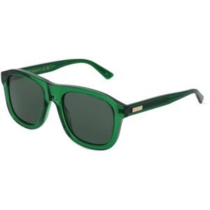 Kering Eyewear Spa Gucci GG1316S Unisex-Sonnenbrille Vollrand Pilot Acetat-Gestell, Grün