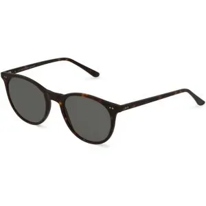 Icare Fielmann IC 013 SUN CL Herren-Sonnenbrille Vollrand Panto Acetat-Gestell, Havanna
