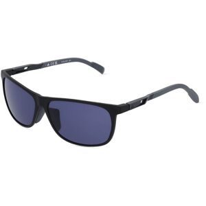 Marcolin Deutschland GmbH Adidas SP0061 Unisex-Sonnenbrille Vollrand Quadratisch Kunststoff-Gestell, Schwarz