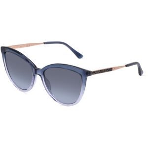 Safilo GmbH Jimmy Choo BELINDA/S Damen-Sonnenbrille Vollrand Butterfly Acetat-Gestell, Blau