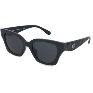 Luxottica Fashion Brillen Vertriebs GmbH Coach HC8418U CAD18 Damen-Sonnenbrille Vollrand Butterfly Kunststoff-Gestell, Schwarz