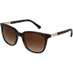 Luxottica Fashion Brillen Vertriebs GmbH Ralph Lauren RA5206 Damen-Sonnenbrille Vollrand Eckig Acetat-Gestell, Havanna