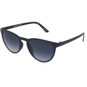 Tree Distribution GmbH Le Specs LSP2652342 INVINCIBLE Unisex-Sonnenbrille Vollrand Rund Kunststoff-Gestell, Schwarz