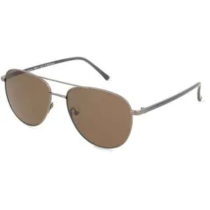 Suncute Industries Co., Ltd. Fielmann MC 581 SUN CL DARCY Unisex-Sonnenbrille Vollrand Pilot Edelstahl-Gestell, Grau