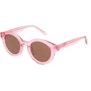 Good Quality Fielmann Q 083 SUN FLEX CL TANI Kinder-Sonnenbrille Vollrand Rund Acetat Extrudiert-Gestell, Pink