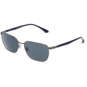 Luxottica Fashion Brillen Vertriebs GmbH Ray-Ban RB 3684 Unisex-Sonnenbrille Vollrand Quadratisch Edelstahl-Gestell, Grau