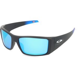 Luxottica Fashion Brillen Vertriebs GmbH Oakley OO9231 HELIOSTAT Herren-Sonnenbrille Vollrand Quadratisch Kunststoff-Gestell, Schwarz