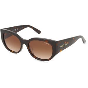 Luxottica Fashion Brillen Vertriebs GmbH Vogue VO5641SU Damen-Sonnenbrille Vollrand Geometrisch Acetat-Gestell, Havanna