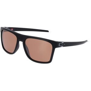 Luxottica Fashion Brillen Vertriebs GmbH Oakley OO9100 LEFFINGWELL Herren-Sonnenbrille Vollrand Quadratisch Kunststoff-Gestell, Schwarz
