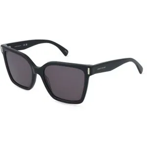 Marchon Germany GmbH Longchamp LO802S Damen-Sonnenbrille Vollrand Eckig Acetat-Gestell, Schwarz