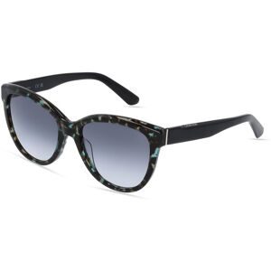 Marchon Germany GmbH Calvin Klein CK21709S Damen-Sonnenbrille Vollrand Butterfly Kunststoff-Gestell, Havanna
