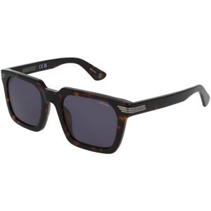 DE RIGO Vision D.A.CH. GmbH Police SPLP29 Unisex-Sonnenbrille Vollrand Quadratisch Acetat-Gestell, Havanna