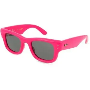 Luxottica Fashion Brillen Vertriebs GmbH Ray-Ban RB4940WAYFARER PUFFER Unisex-Sonnenbrille Vollrand Quadratisch Kunststoff-Gestell, Lila