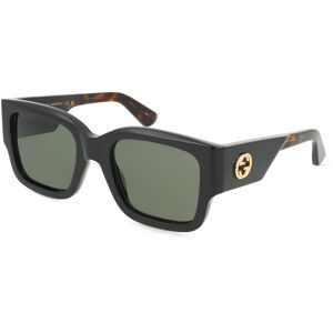 Kering Eyewear Spa Gucci GG1663S Unisex-Sonnenbrille Vollrand Eckig Acetat-Gestell, Schwarz