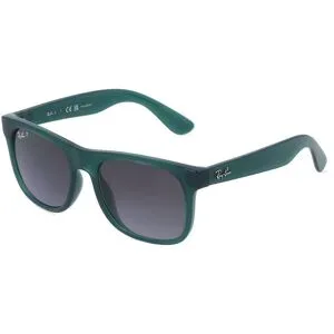 Luxottica Fashion Brillen Vertriebs GmbH Ray-Ban Junior RJ9069S Kinder-Sonnenbrille Vollrand Quadratisch Kunststoff-Gestell, Blau