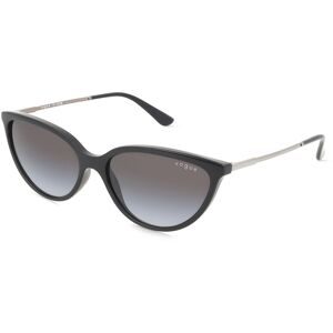 Luxottica Fashion Brillen Vertriebs GmbH Vogue 0VO5672S Damen-Sonnenbrille Vollrand Cat Eye Kunststoff-Gestell, Schwarz