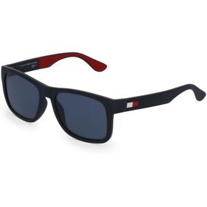 Safilo SpA Tommy Hilfiger TH 1556/S Herren-Sonnenbrille Vollrand Quadratisch Kunststoff-Gestell, Blau