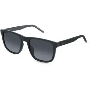 Safilo GmbH Hugo HG 1391/G/S Herren-Sonnenbrille Vollrand Eckig Kunststoff-Gestell, Schwarz