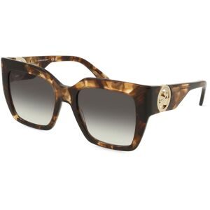 Marchon Germany GmbH Longchamp LO734S Unisex-Sonnenbrille Vollrand Quadratisch Kunststoff-Gestell, Schwarz