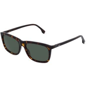 Safilo GmbH Boss 1489/S Herren-Sonnenbrille Vollrand Quadratisch Acetat-Gestell, Schwarz