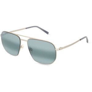 MAUI JIM Germany GmbH Maui Jim MJ0605S Sharks Cove Unisex-Sonnenbrille Vollrand Pilot Edelstahl-Gestell, Grau