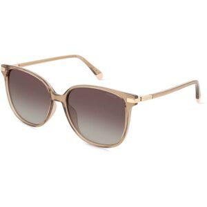 Safilo GmbH Polaroid PLD 4170/G/S/X Damen-Sonnenbrille Vollrand Quadratisch Kunststoff-Gestell, Gold