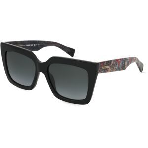 Safilo GmbH Missoni 0147/S Damen-Sonnenbrille Vollrand Quadratisch Acetat-Gestell, Schwarz