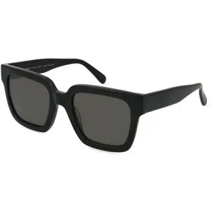 Suncute Industries Co., Ltd. Fielmann MC 622 SUN FA JOY Damen-Sonnenbrille Vollrand Quadratisch Acetat Extrudiert-Gestell, Schwarz