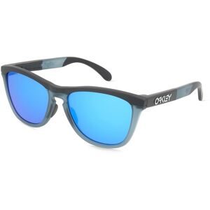 Luxottica Fashion Brillen Vertriebs GmbH Oakley OO9284 FROGSKINS RANGE Herren-Sonnenbrille Vollrand Rund Kunststoff-Gestell, Schwarz