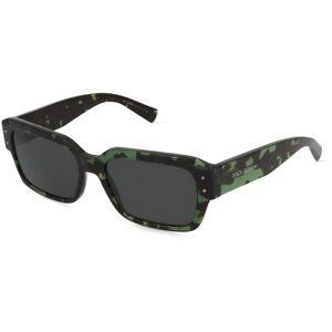 Luxottica Fashion Brillen Vertriebs GmbH Dolce&Gabbana 0DG4460 Herren-Sonnenbrille Vollrand Quadratisch Acetat-Gestell, Grün