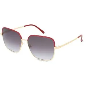 Wenzhou Bada Optical Co. , LTD Fielmann BD 480 SUN FA EMILIE Damen-Sonnenbrille Vollrand Quadratisch Edelstahl-Gestell, Gold