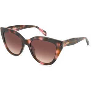 DE RIGO Vision D.A.CH. GmbH Just Cavalli SJC173 Damen-Sonnenbrille Vollrand Butterfly Kunststoff-Gestell, Braun