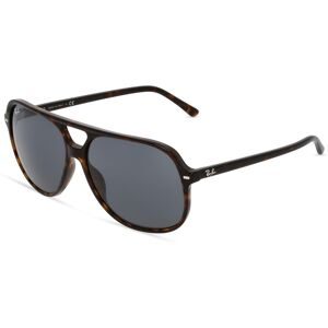 Luxottica Fashion Brillen Vertriebs GmbH Ray-Ban RB 2198 BILL Unisex-Sonnenbrille Vollrand Quadratisch Acetat-Gestell, Havanna