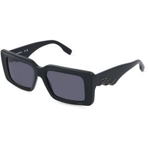 Marchon Germany GmbH Karl Lagerfeld KL6180S N Damen-Sonnenbrille Vollrand Eckig Acetat-Gestell, Schwarz