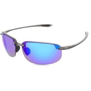 MAUI JIM Germany GmbH Maui Jim MJ0456S Hookipa Xlarge Unisex-Sonnenbrille Randlos Eckig Kunststoff-Gestell, Grau