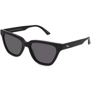 Wenzhou Lanson International Co., Ltd. Fielmann LN 060 SUN FA BONNIE Damen-Sonnenbrille Vollrand Butterfly Acetat Extrudiert-Gestell, Schwarz