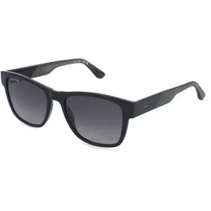 Marchon Germany GmbH Lacoste L6084S Herren-Sonnenbrille Vollrand Eckig Kunststoff-Gestell, Schwarz