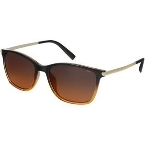 Charmant GmbH Europe Esprit 40024 Unisex-Sonnenbrille Vollrand Butterfly Nickelsilber-Gestell, Braun