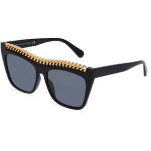 Thélios Stella McCartney SC40009I Damen-Sonnenbrille Vollrand Butterfly Acetat-Gestell, Schwarz