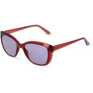 NEWAY Killine (Macao Commercial Offshore) Lt Fielmann JIL 014 SUN CL Damen-Sonnenbrille Vollrand Butterfly Acetat-Gestell, Rot