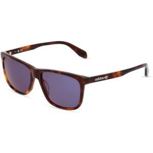 Marcolin Deutschland GmbH Adidas Originals OR0040 Unisex-Sonnenbrille Vollrand Quadratisch Kunststoff-Gestell, Havanna