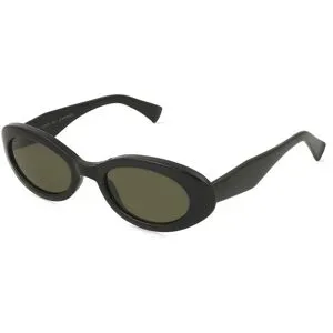 Wenzhou Lidong Optical Manufacture Co., Ltd. Fielmann LD 053 SUN FA GLENDA Damen-Sonnenbrille Vollrand Oval Acetat-Gestell, Schwarz