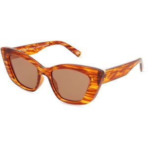 Tree Distribution GmbH Le Specs LSU2429731 Damen-Sonnenbrille Vollrand Cat Eye Kunststoff-Gestell, Braun
