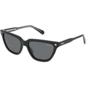 Safilo GmbH Polaroid PLD 4157/S/X Damen-Sonnenbrille Vollrand Butterfly Acetat-Gestell, Schwarz