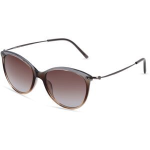 DE RIGO Vision D.A.CH. GmbH Rodenstock 3311 Unisex-Sonnenbrille Vollrand Butterfly Kunststoff-Gestell, Braun