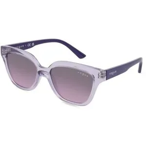 Luxottica Fashion Brillen Vertriebs GmbH Vogue eyewear VJ2021 Damen-Sonnenbrille Vollrand Quadratisch Acetat-Gestell, Lila